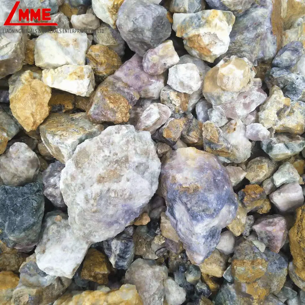 Hot Sale 90%Fluorspar,CaF2 used for Material Industry