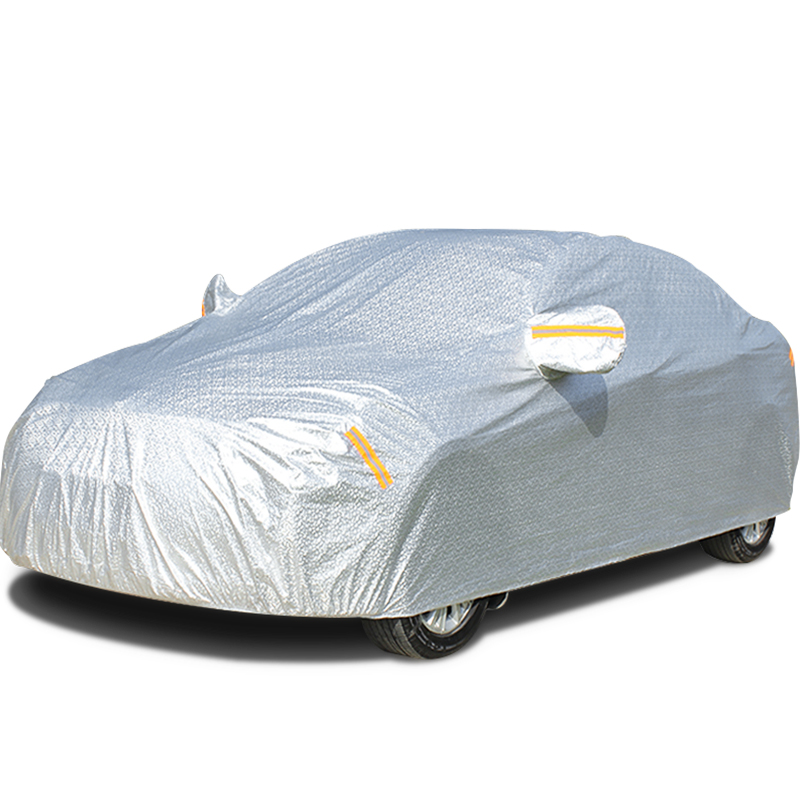Refletive Алюминий 4 слоя полное покрытие автомобиля, OEM солнечные козырьки по индивидуальному заказу автомобиля защитная крышка на заказ защитная крышка