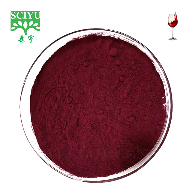 Instant red wine extract powder