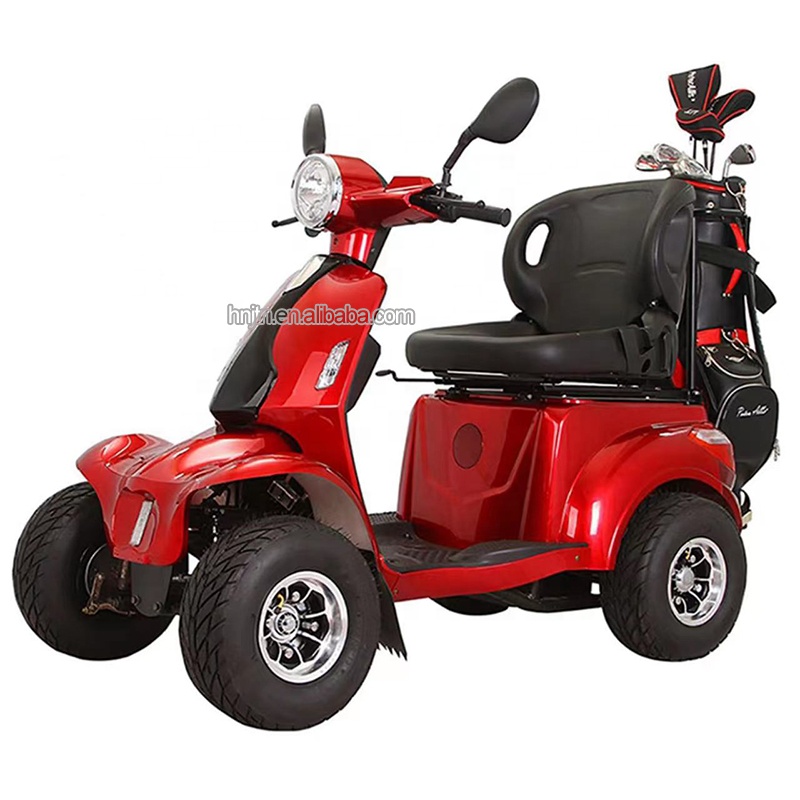 New Design Factory Outlet Golf Bag Cart Upright Portable Smart with bag holder golf cart electric scooter