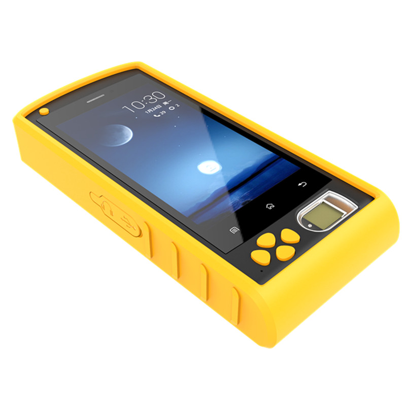 HM606 портативный Android сенсорный экран все в одном Pos-система устройство pos-машина с отпечатком пальца