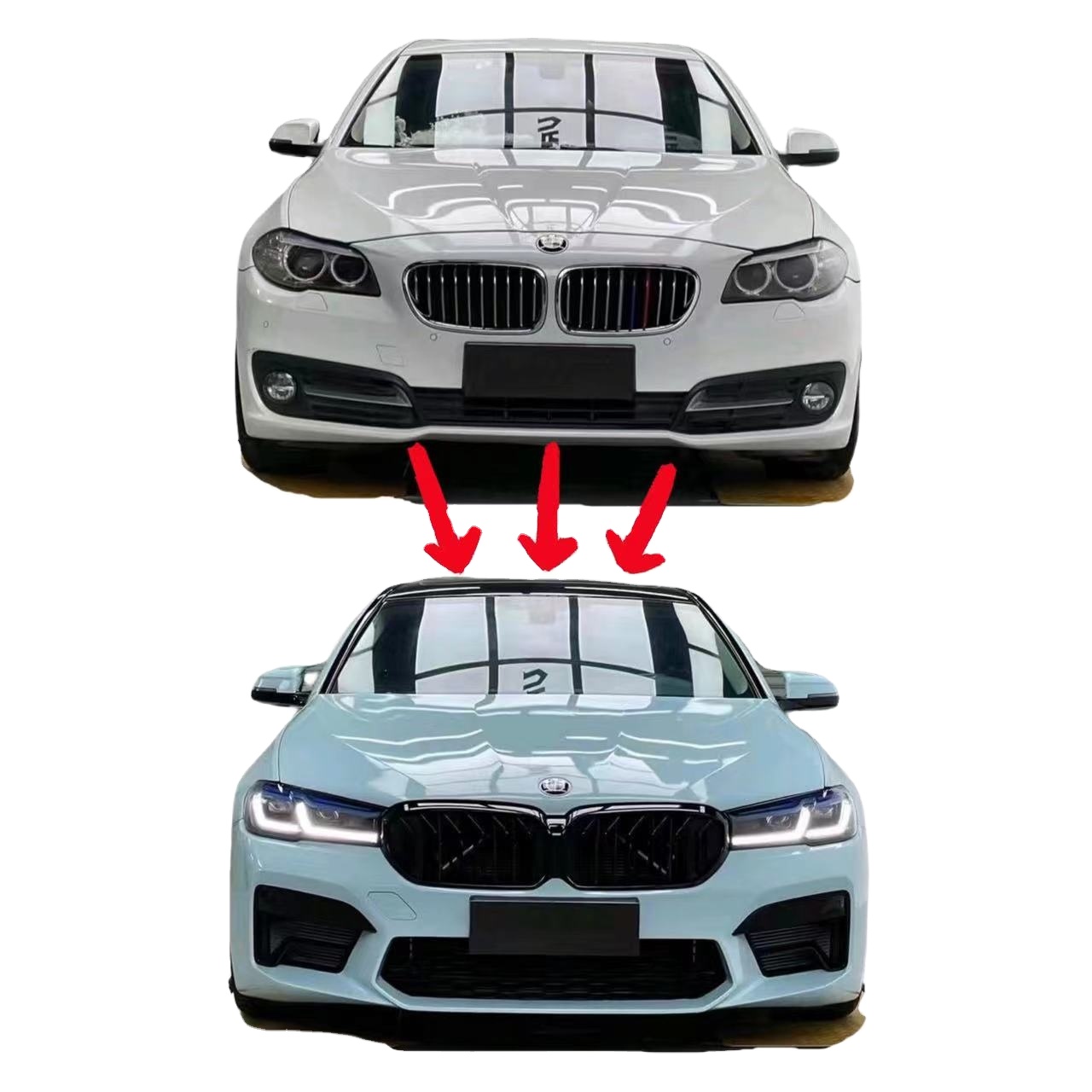 Комплект кузова лучшего качества 2010-2017 F10 F18 Upgrade 2021 G38 M5 для BMW 5 Series
