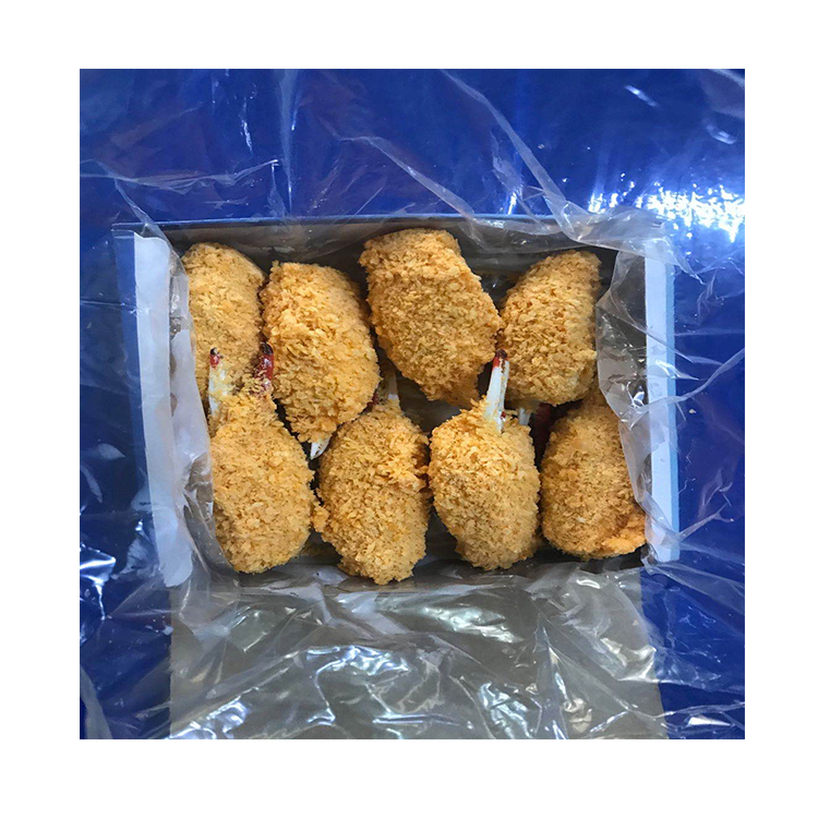 Breaded крабовый коготь с хорошим качеством, breaded вкусный крабовый коготь деталь, крошковый заваренный Краб коготь деталь