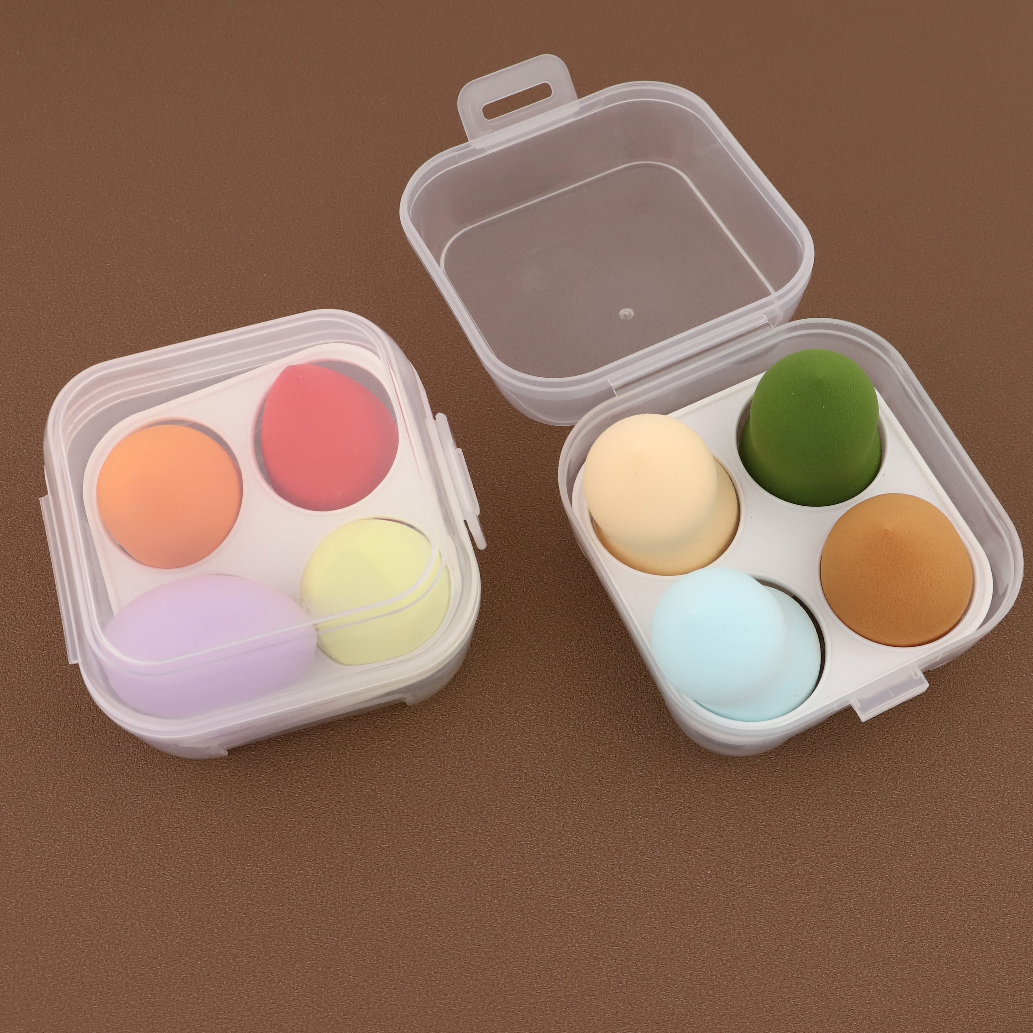 Eco friendly foundation blending vegan makeup sponge egg softest beautiful cosmetic makeup sponge puff