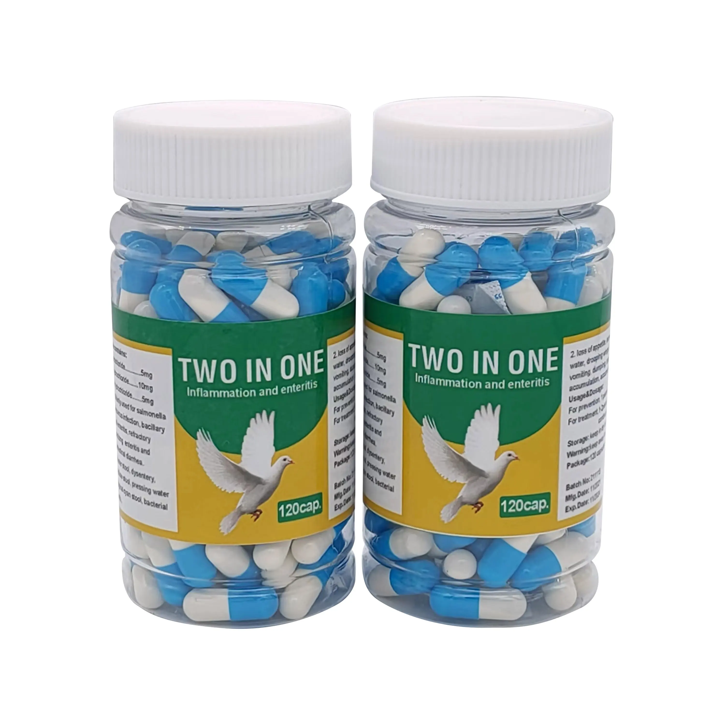 Factory 6 in 1 ideal capsule pills for racing pigeon 120 particles