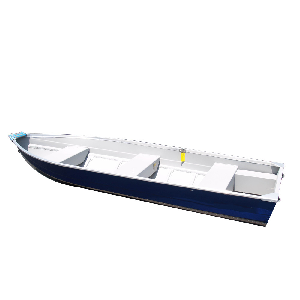 16 Foot New Blue Aluminum Fishing Walker Bay Boat For Sale With Paddles