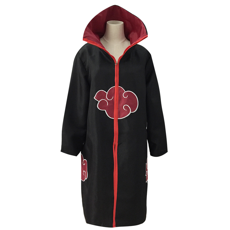 Custom Logo New Halloween Akatsuki Cloak Children's Adult Party Dress Up A Variety Of Anime Naruto Cloak Yoni Cloaks