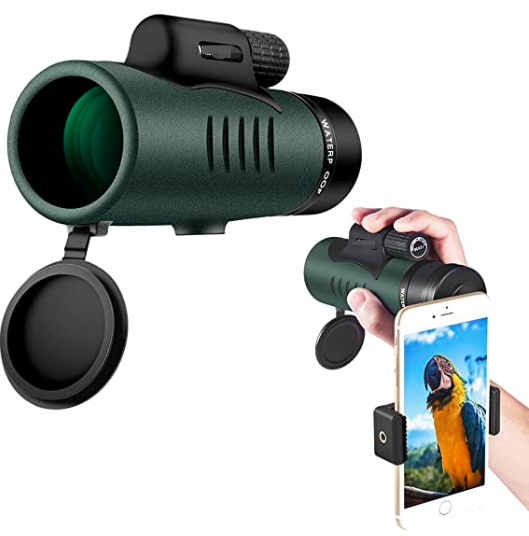 Hot sale the new popular 12X42 field telescope, waterproof telescope, monocular
