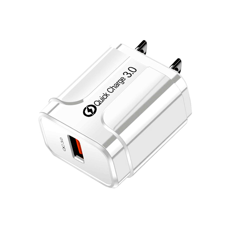 Новейшие продукты 2020 QC3.0 3A быстрое настенное зарядное устройство адаптер USB зарядное устройство ЕС США белый/черный