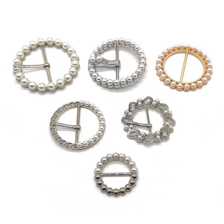 Rhinestone ribbon slider buckle charms embellishment for decoration invitation