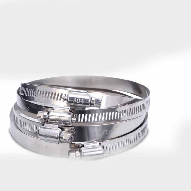 industrial automotive radiator Full size adjustable stainless steel cast iron spring tube Pipe clamp hose clamp for pvc pipes