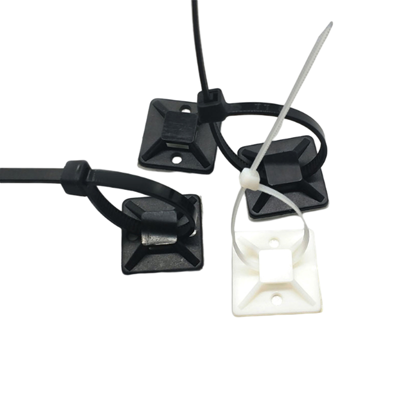 Nylon Self Adhesive Cable Ties Mounts