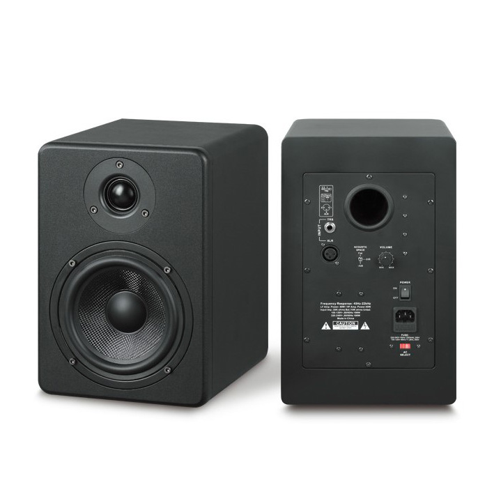 Профессиональный монитор для динамиков Precision Pro Audio C6, 6 дюймов, двунаправленный монитор для студийной справки, Пассивный усилитель, динамик jbl