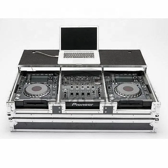 BRAVO Pioneer CDJ2000/ DJM2000/ DJ mixer flight case with laptop tray
