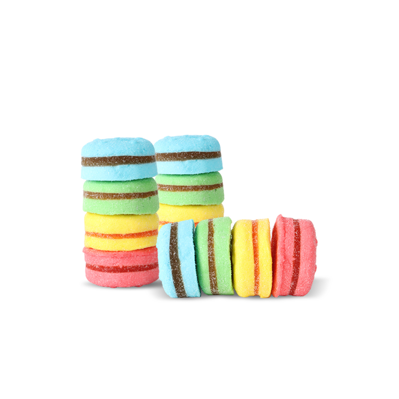 Яркие конфеты Marshmallow, Халяльные мягкие конфеты