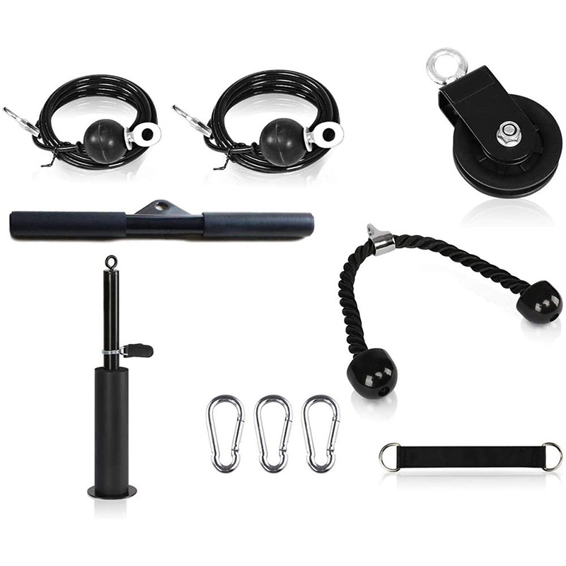 Vivanstar ST5806 Nylon Pull Strings Build Muscles Exterior Accessories Fitness Equipment Tricep Pulley Kit Pull Rope