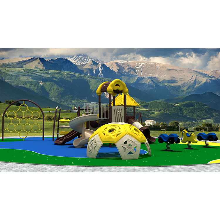 Children's Entertainment Equipment Theme Park Fun Climbing Series Natural Color Large Outdoor Play Equipment
