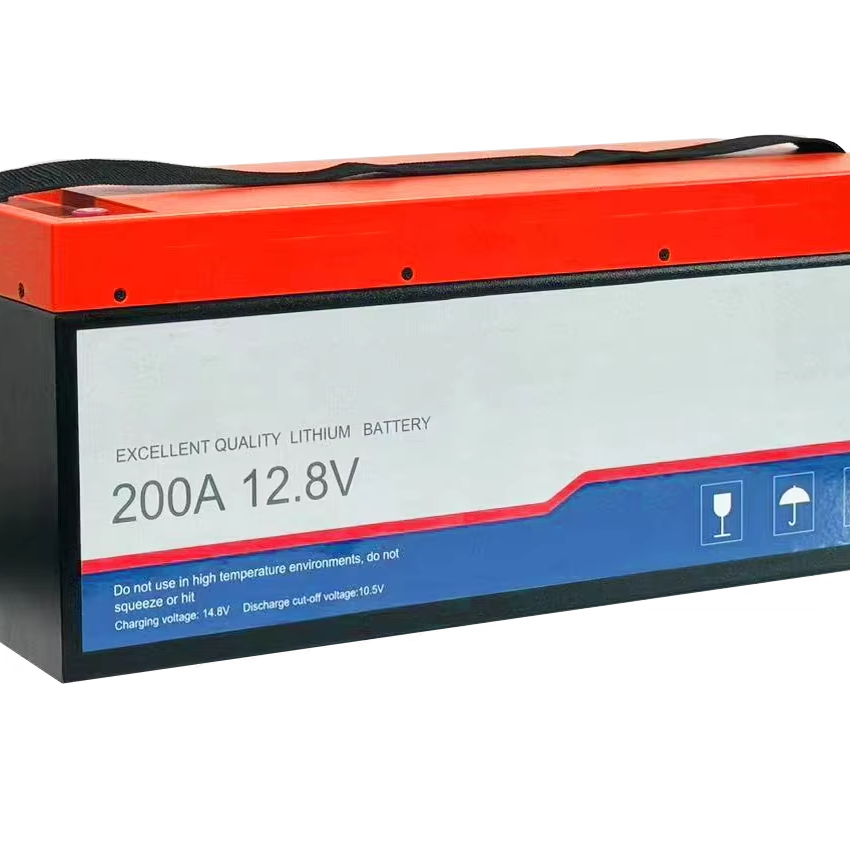 China Hot sales Eu Stock 12v 200ah Lifepo4 12.8v Solar System Lifepo4 Lithium Ion Battery Pack With Smart Bms
