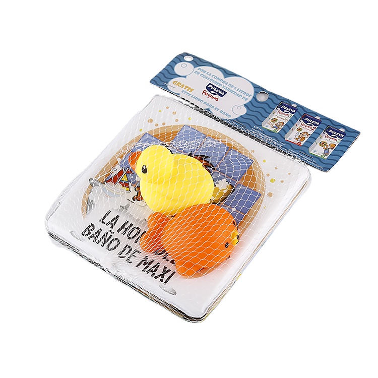 Best-selling EVC baby bath book environmental friendly cute baby safety toys