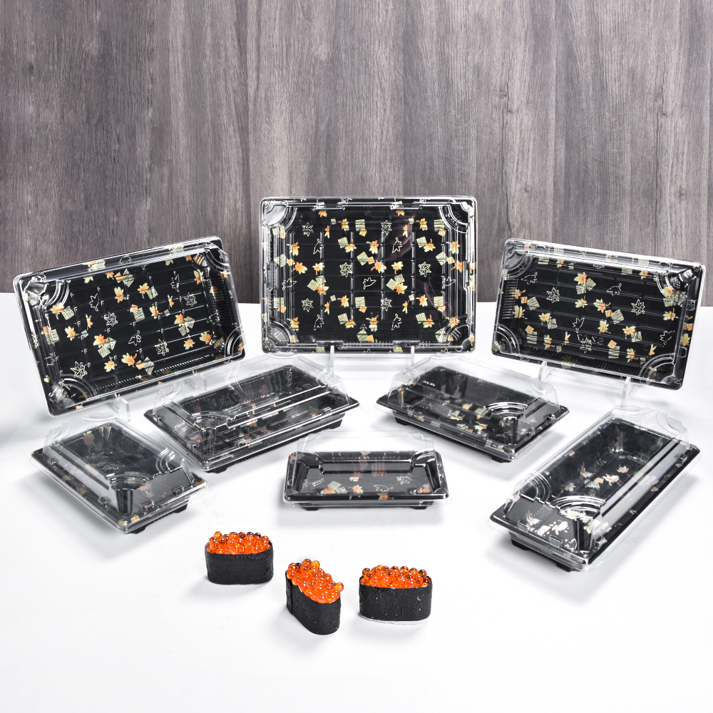 Sunzza custom Packaging Box Disposable Sushi Takeaway Sushi Box Sushi Food Container Box