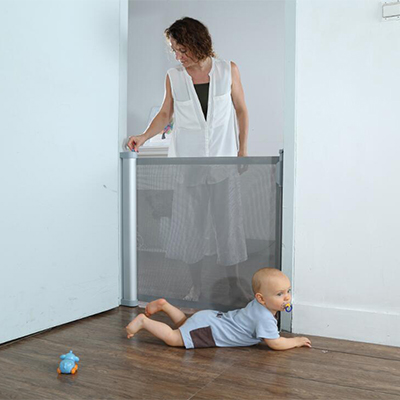 kids safety gate friendly children guard outdoor retractable pet safety gates for home safety