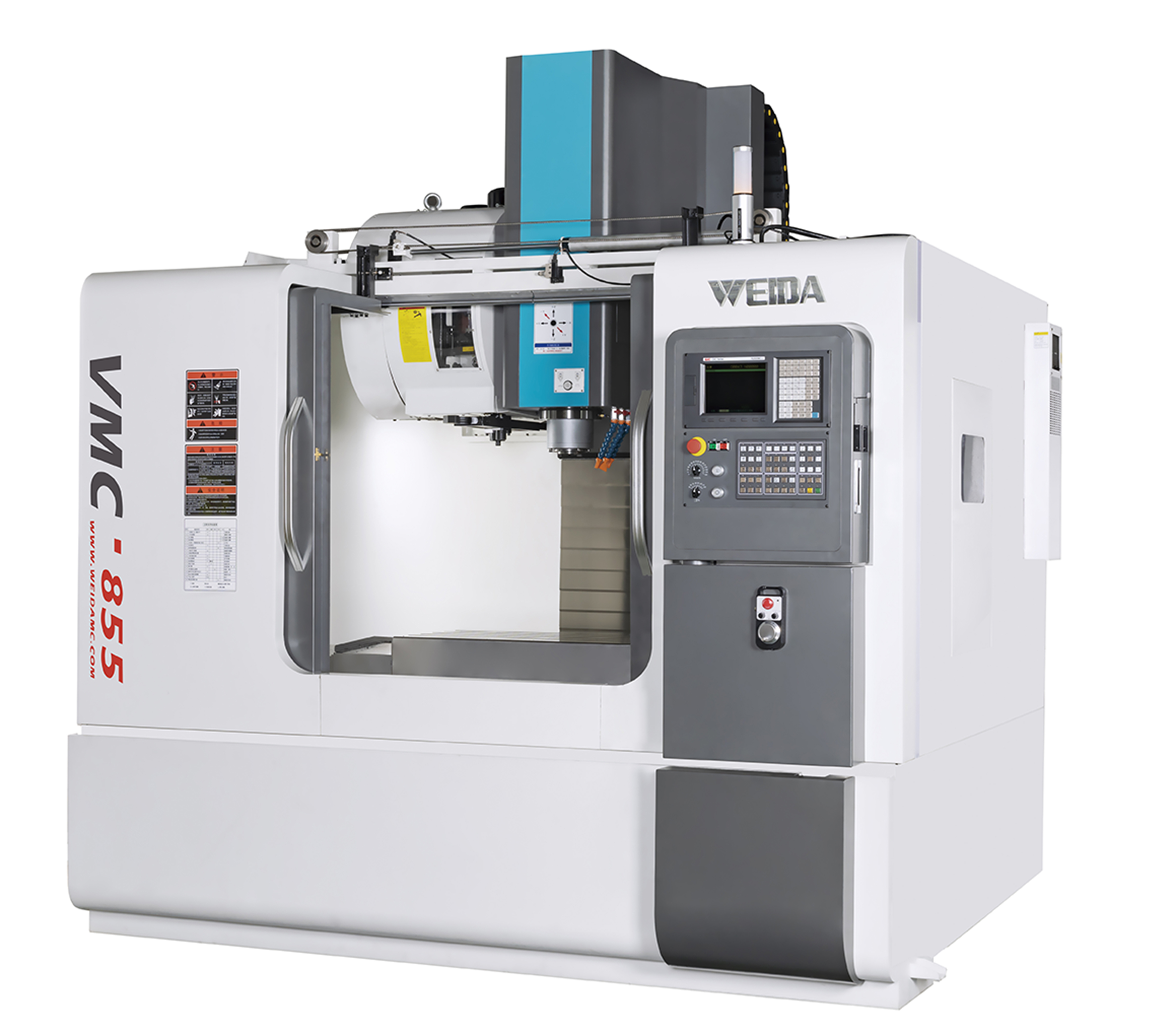 VMC855 Тайвань шпинделя металлический вертикальный 3 axis cnc обрабатывающий центр с ЧПУ