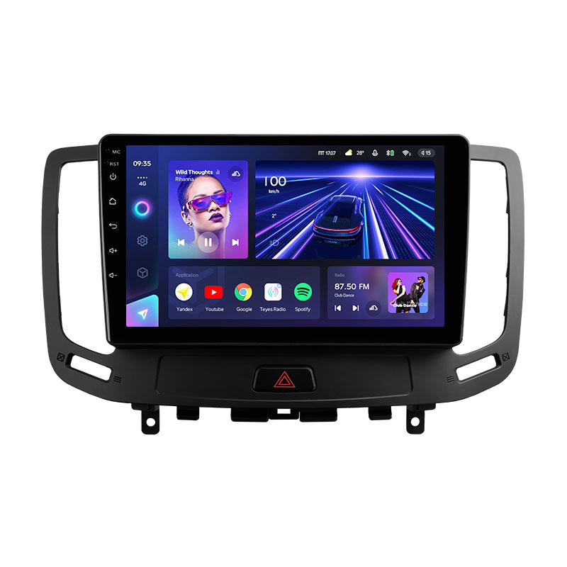 Автомагнитола TEYES CC3 для Infiniti G4 G25 G35 G37 2006-2013, мультимедийный видеоплеер, навигация, стерео, GPS, 2din, 2 din, dvd