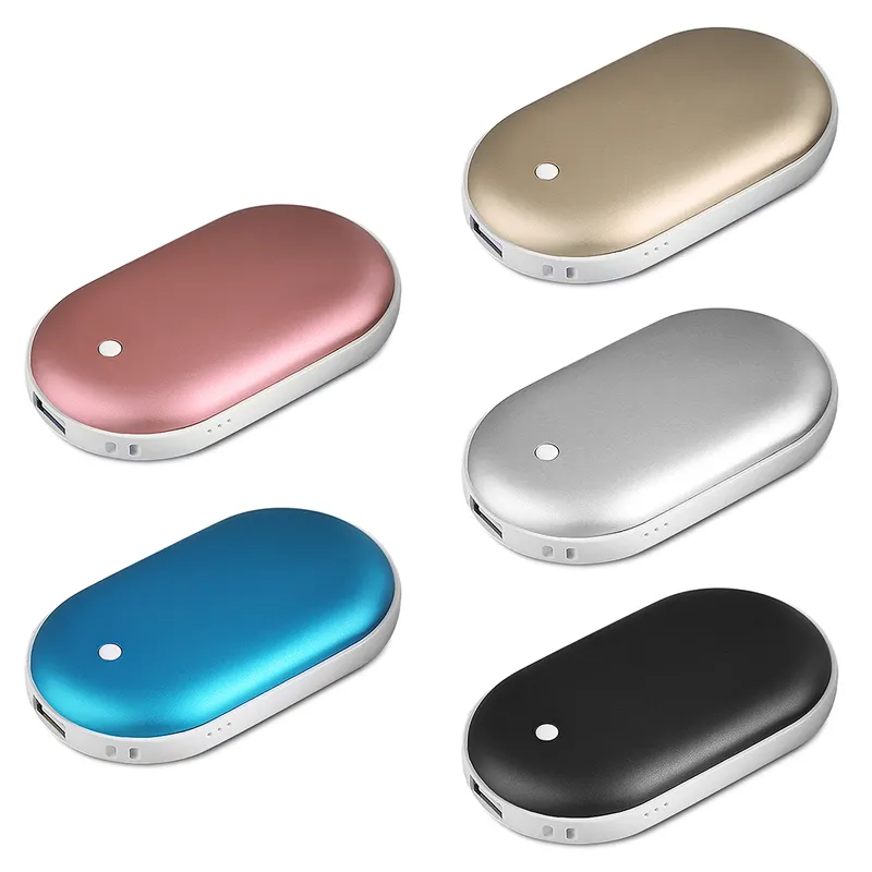 Usb Рука Теплее запасные аккумуляторы для телефонов ручной карман Отопление внешний батарея запасные аккумуляторы телефонов дл