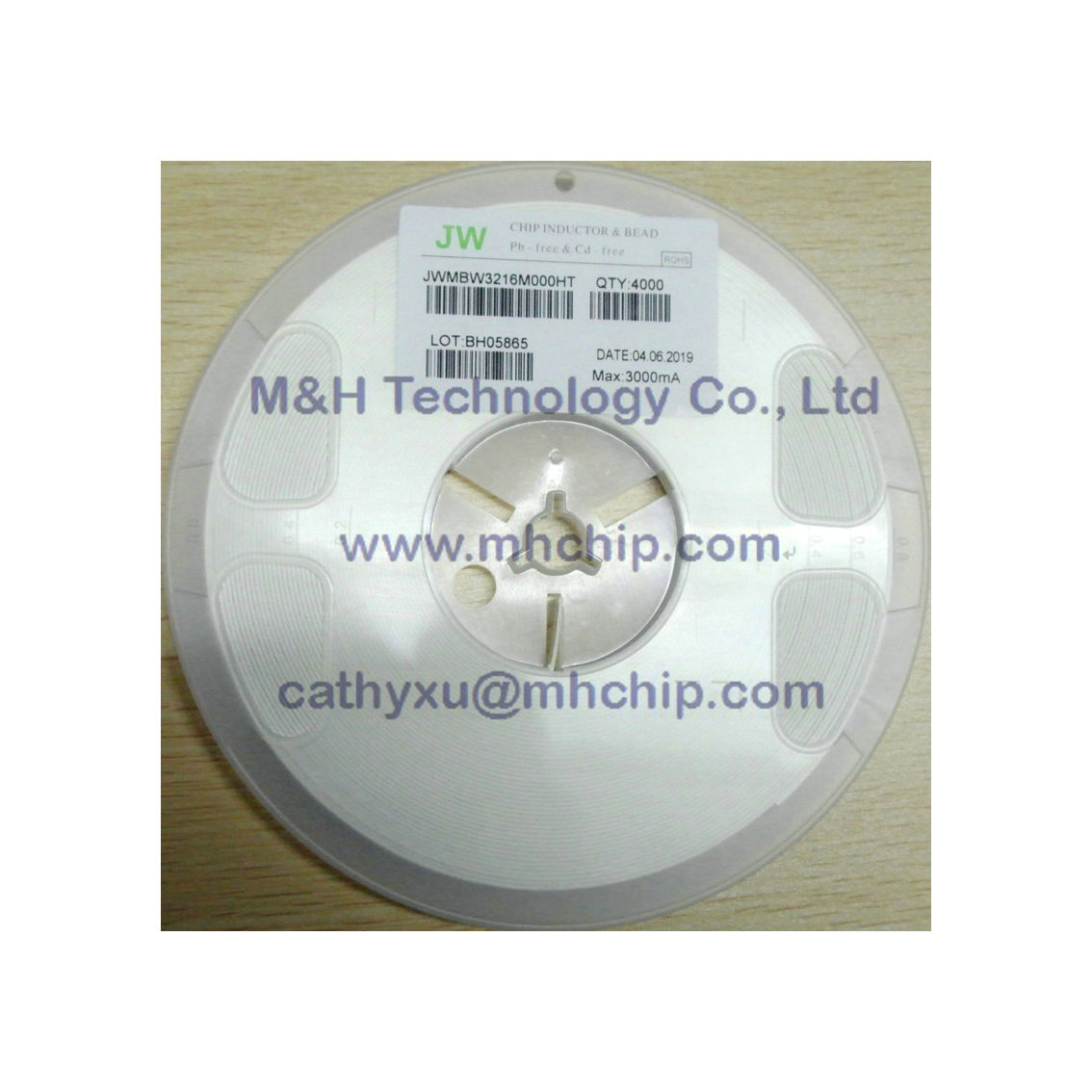 Ферритовая бусина JWMBW3216M000HT 1206 SMD 0 Ом