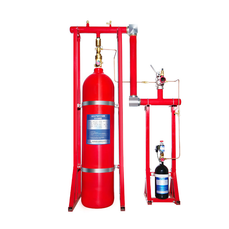 5.6 Mpa 90L Automatic Fm200 Automatic Fire Extinguishing System For Library Warehouse