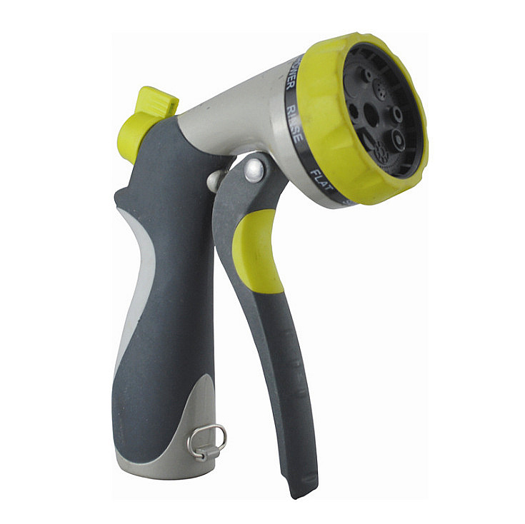 High pressure garden water spray gun 8 patterns spray nozzle for garden