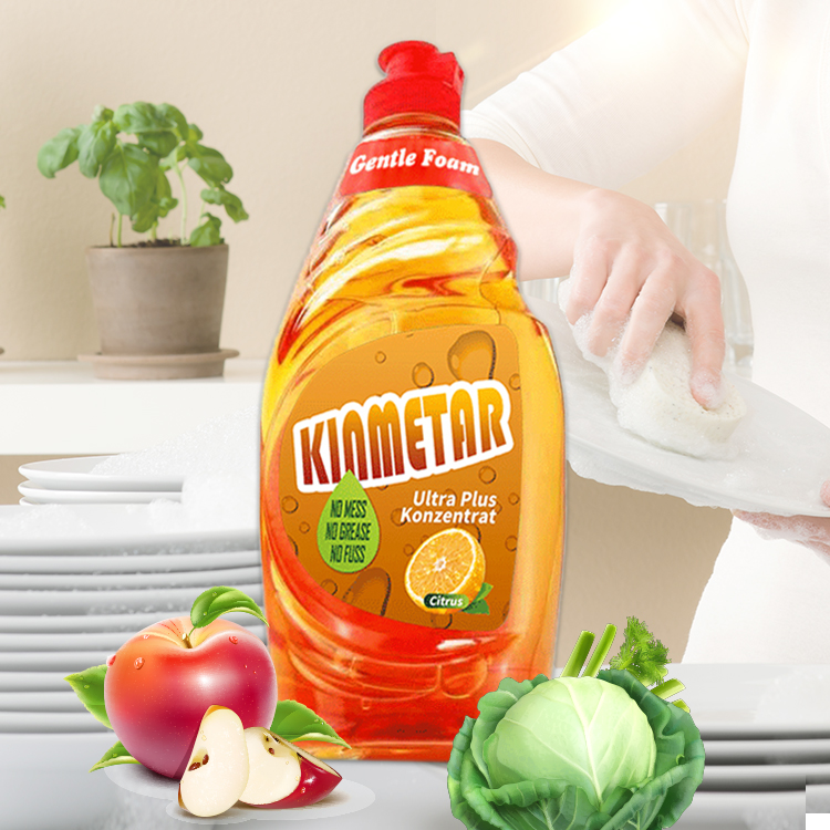 Wholesale Private Label Eco Friendly Bottle Dishwashing Liquid