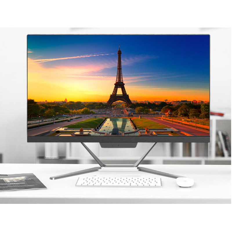 Игровой ПК allinone i3/i5/i7/i9, моноблочный ЦП 23,8 дюйма, настольные компьютеры «Все в одном», поддержка «сделай сам»