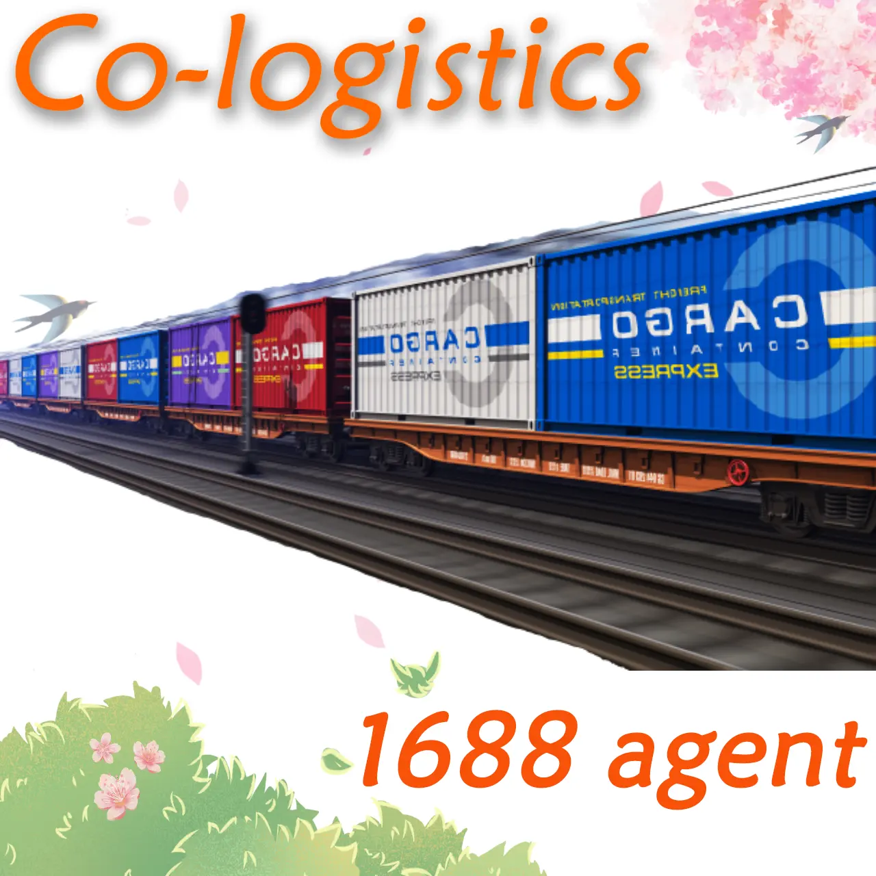 Train shipping railway to France  warehouse DDP DDU delivery China freight forwarder from shenzhen to Europe