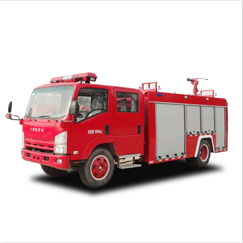 FTR шасси пожарная машина дизельный двигатель isuzu грузовик хорошее качество 6000L