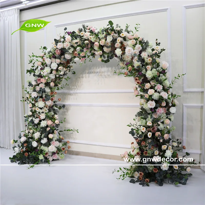GNW latest design flower arch for wedding decoration
