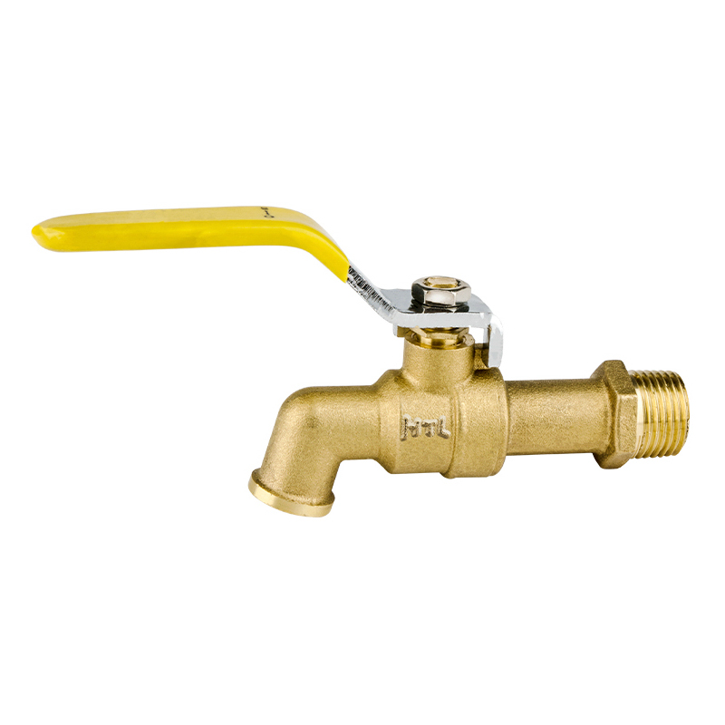 HELERO HT 100-0232 краны bibcock 1/2 дюйма CW617N шаровой кран bibcock, латунь