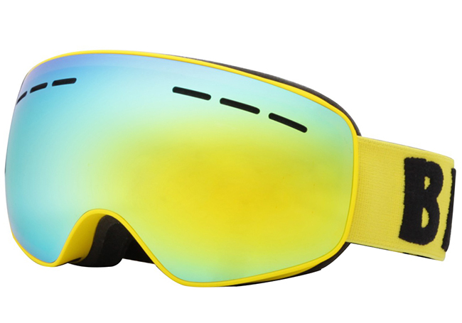 Safety PC lens Ski Goggles Anti Fog Mirror Snow Goggle Jr-size SNOW-5000 For Kids