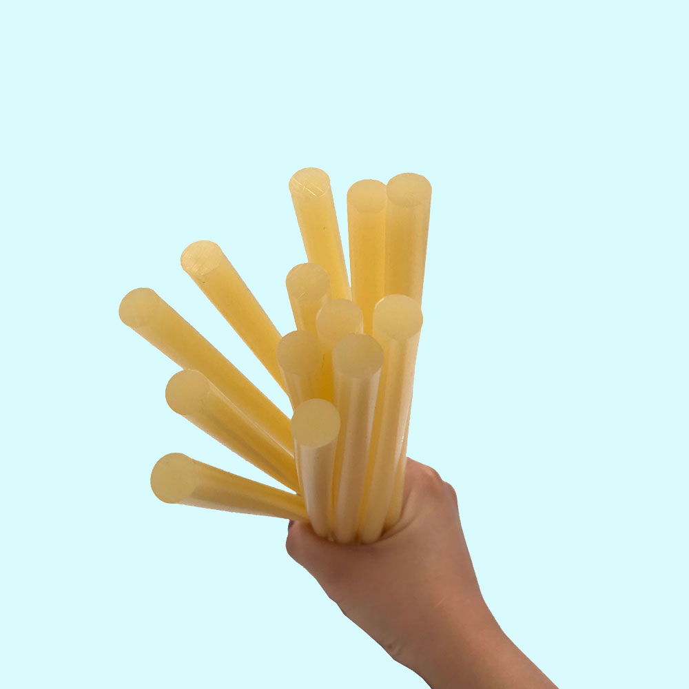 New Product GZWW yellow Hot Melt Glue Stick Silicone Bar