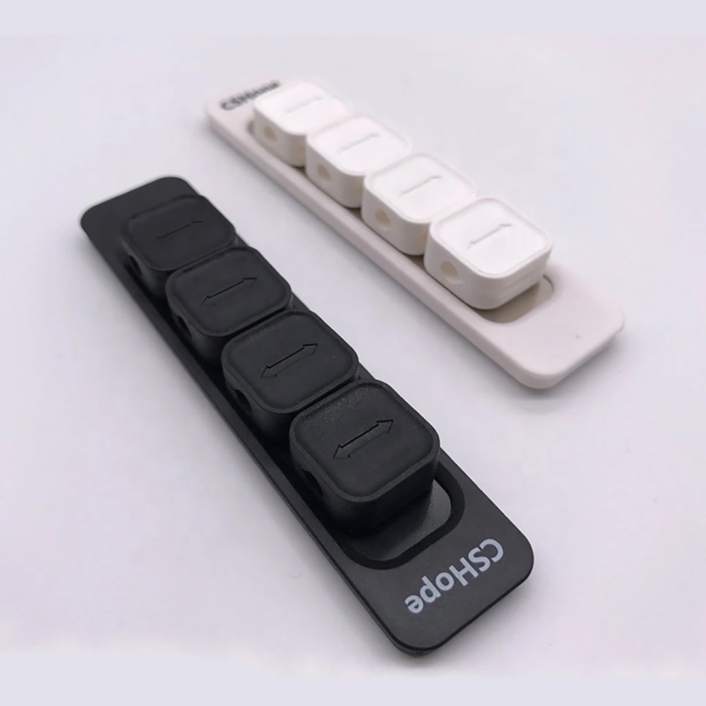Лидер продаж, качественный Магнитный силиконовый USB-кабель на сильном присоске, зажим для зарядного устройства, органайзер для кабеля