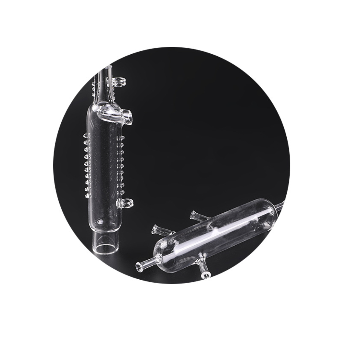 Heating Quartz Glass Digestion Tube For Luminous Nitrogen Determination Apparatus