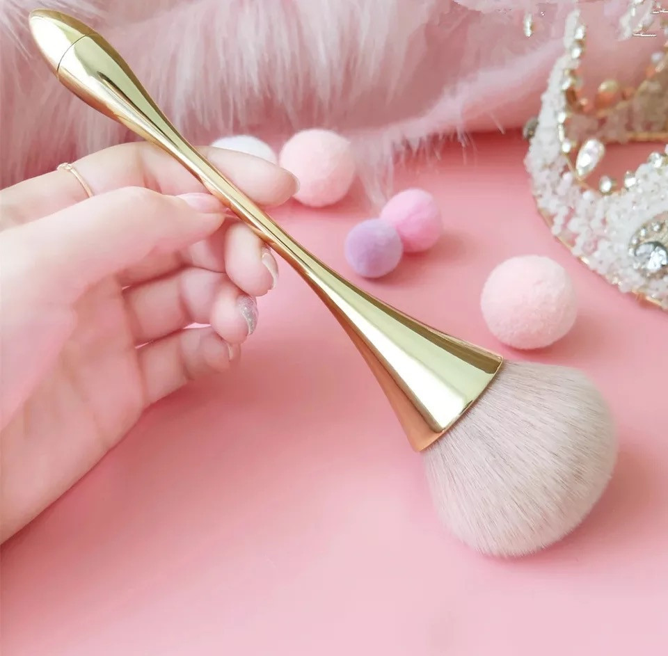 Loose powder brush makeupSmall waist single large powder blusher Dust Cleaning Soft Fluffy Makeup Brushes