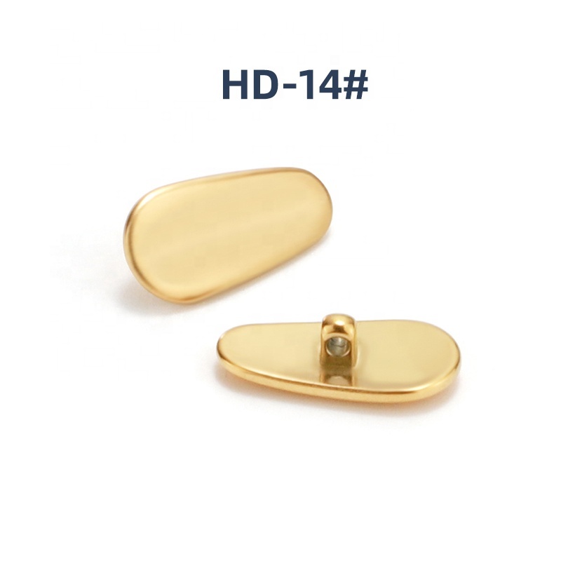 Glasses Accessories Screwed Variety Of Screws Pure Titanium eyeglasses Nose Pads