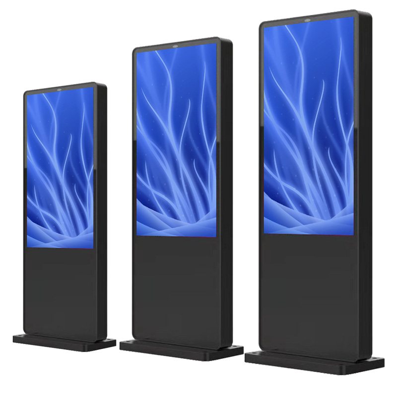 55 дюймов android digital signage наружная реклама экран дисплея с киоск с сенсорным экраном