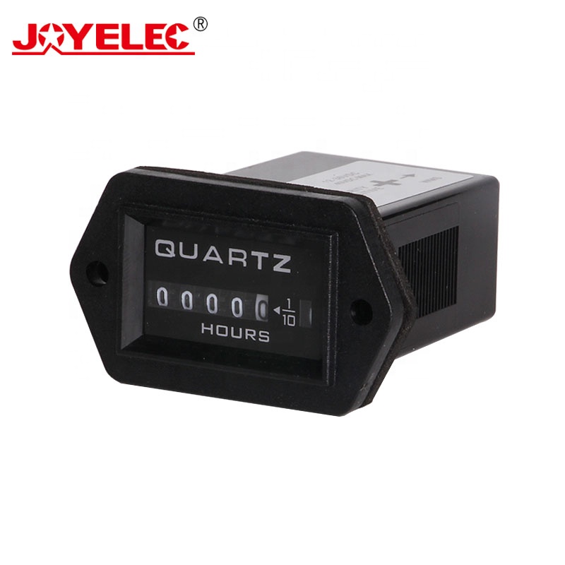 Counterhour метр AC220V DC12-36V промышленный счетчик моточасов черный прямоугольник полный Герметичный кварцевые SYS Таймер Счетчик лучшего качества