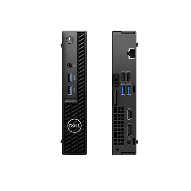 New Dell OptiPlex3000MFF New 12 Generation коммерческий мини-микрокомпьютер G7400T 4G 256G SSD