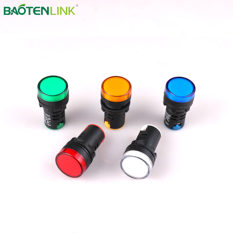 Hot Sale Electronic Components Industrial Machine Cabinet Signal Led Red Undicator Lamp
