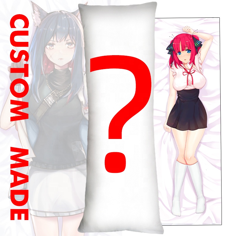 150*50cm/170*50cm anime body hobby dakimakura customized digital print hugging body otaku dakimakura pillow covecase