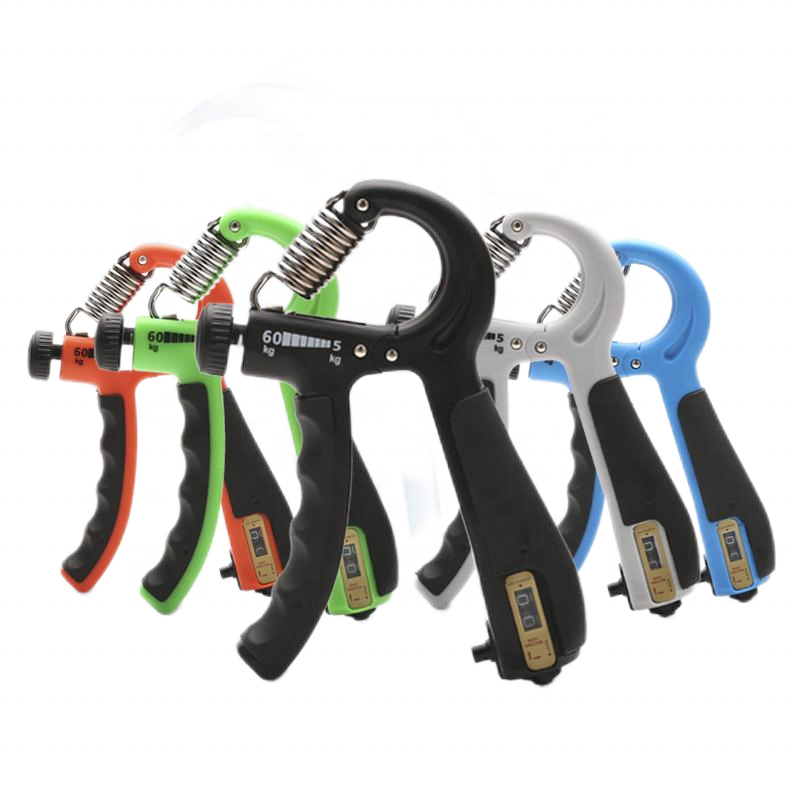 Hot Sales Hand Grip Strengthener Exercise Trainer Multi Colors Non-slip Adjustable Resistance Exerciser Strengthen Grip