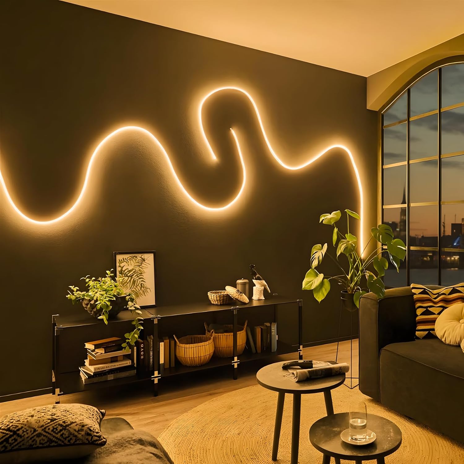 New Arrival Wall-mounted Custom Letter Let's Party LED Neon Light For Indoor Party